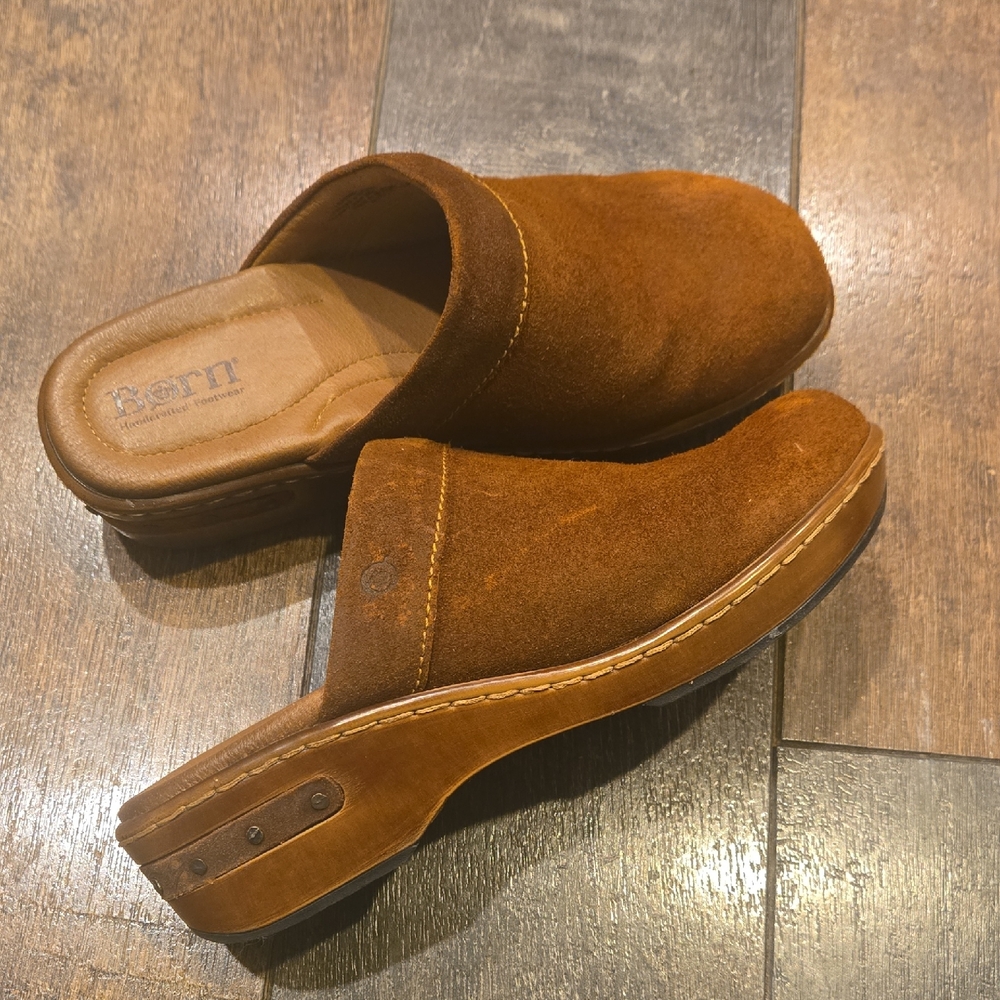 Born Bandy Leather Clogs - Picture 2 of 13